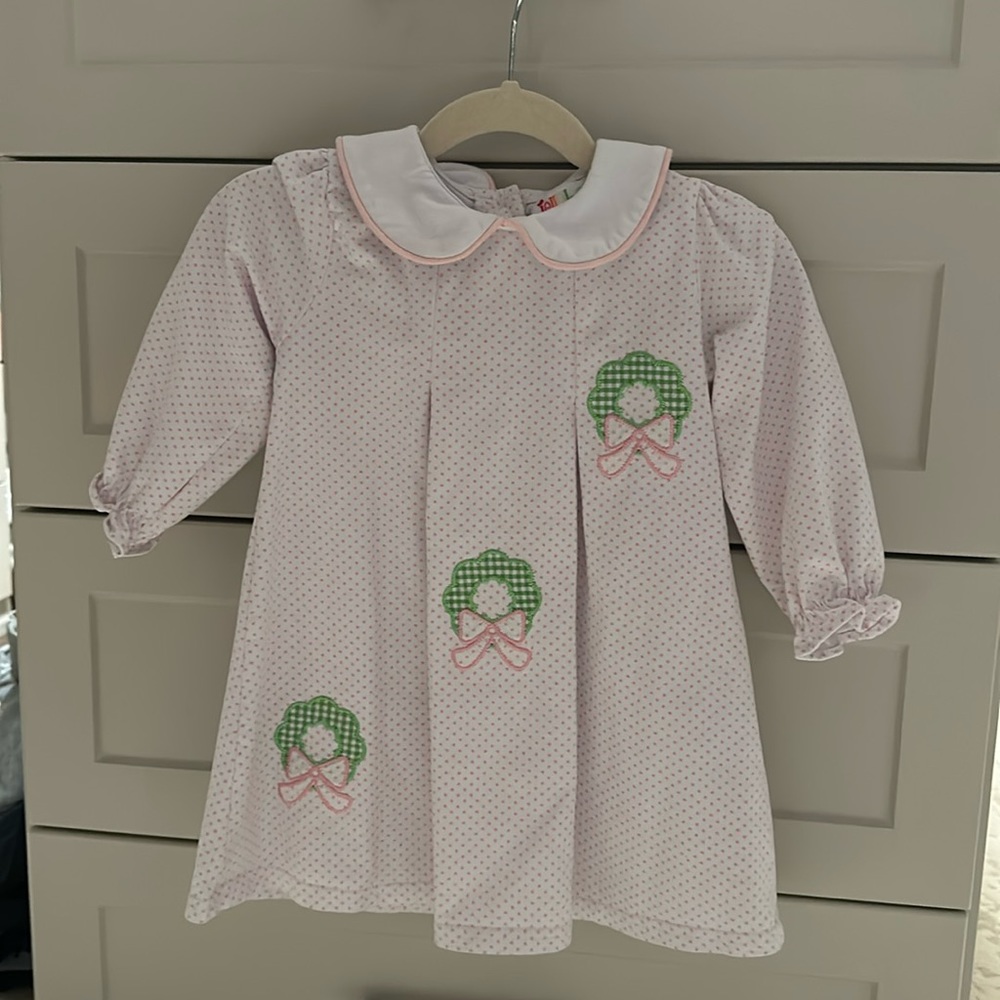 VGUC 24 months girls Jelly Bean Christmas dress